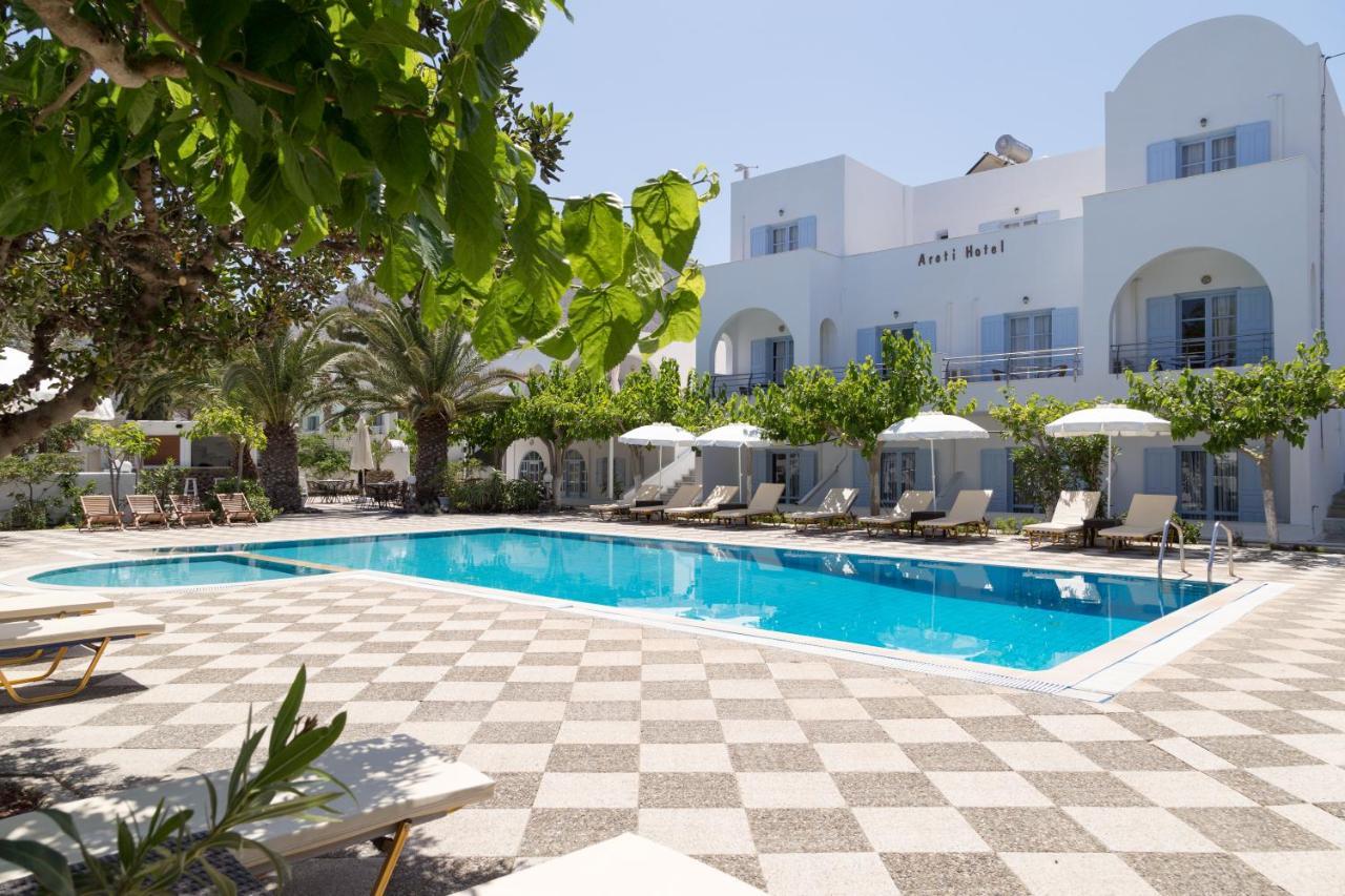 Areti Hotel Kamári Exterior foto